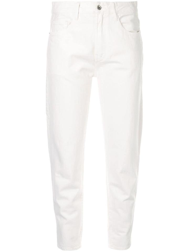 Venroy High-waisted Jeans - White