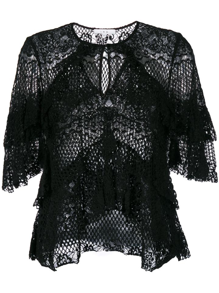 Iro Pilgrim Top - Black