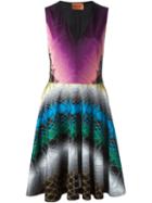 Missoni Patterned Knit Flared Dress