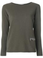 Fabiana Filippi Zipped Pocket Sweatshirt - Green