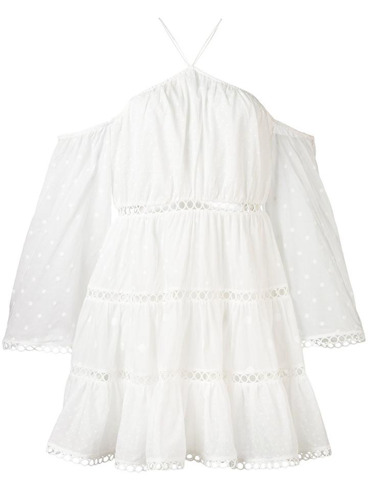 Broderie Anglaise Dress - Women - Cotton - 2, White, Cotton, Zimmermann