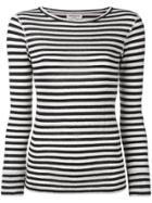 Ymc Long-sleeved Charlotte T-shirt - White