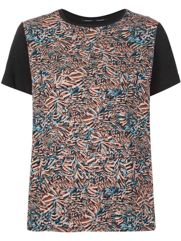 Proenza Schouler Painterly Print T-shirt - Multicolour