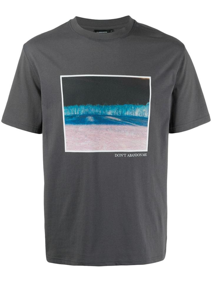 J.lindeberg Jordan Graphic Print T-shirt - Grey