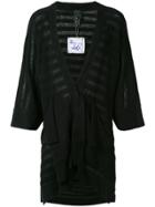 Bernhard Willhelm Oversized Cardigan - Black