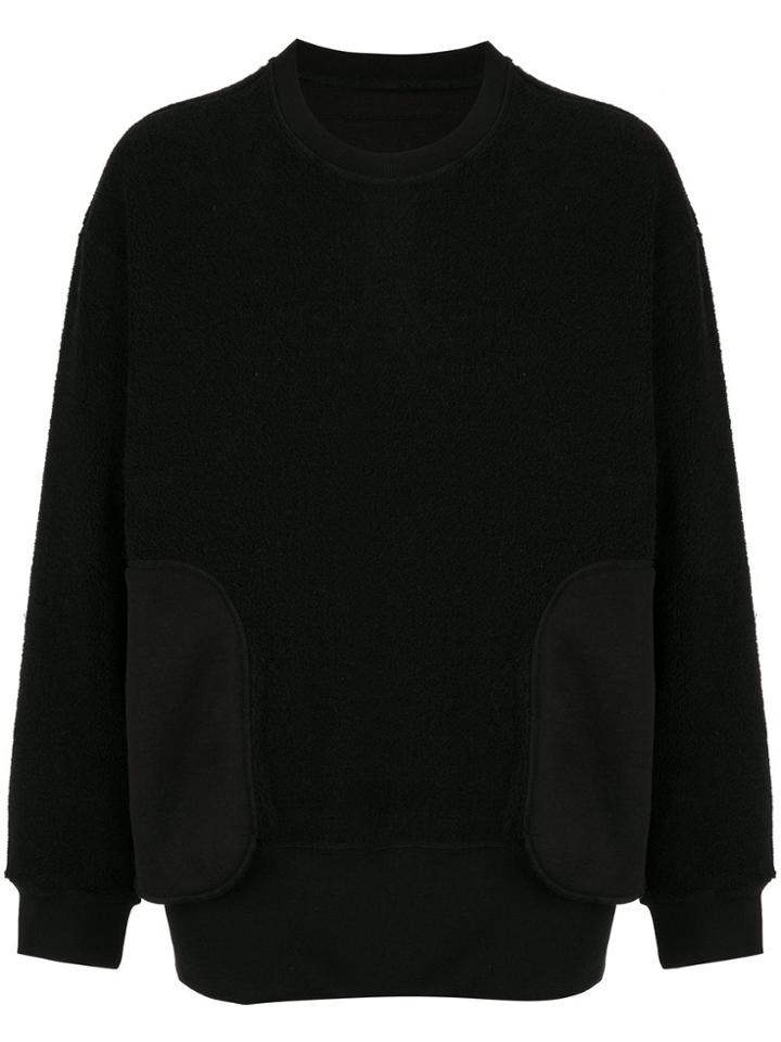 Wooyoungmi Curved Hem Sweatshirt - Black