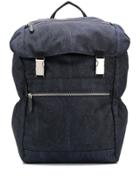 Etro Fold-top Backpack - Blue