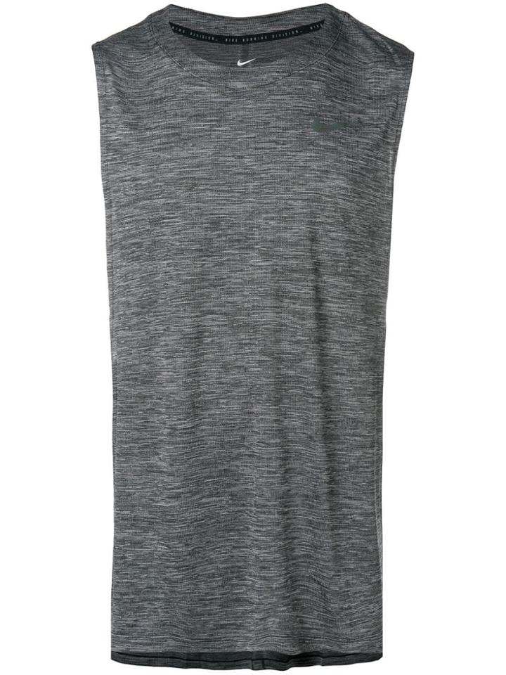 Nike Medalist Sleeveless Running Top - Grey