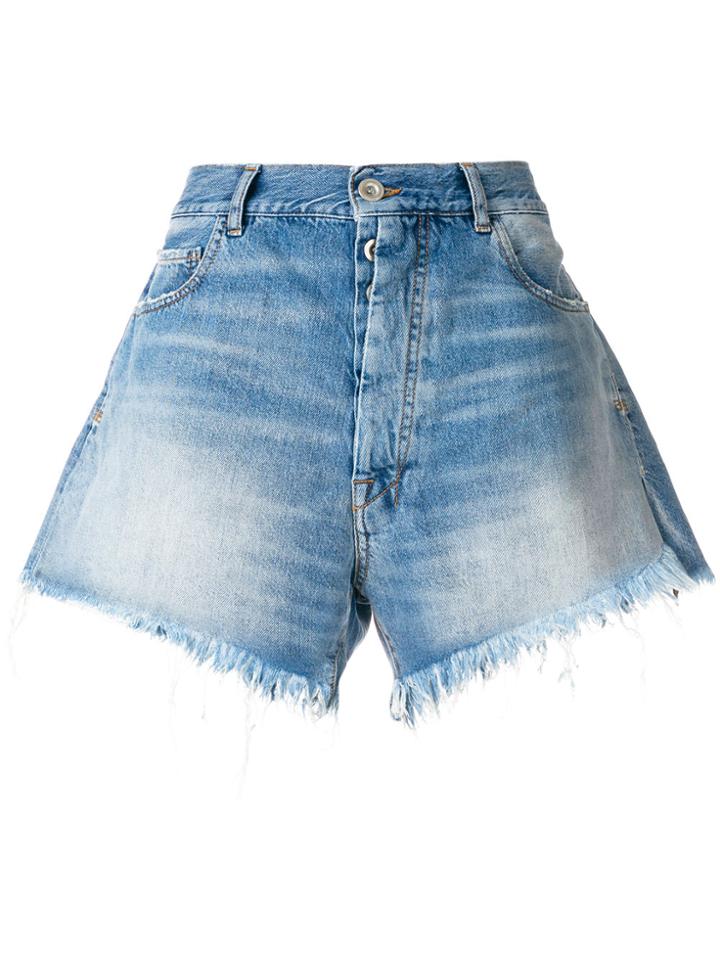 Unravel Project Denim Shorts - Blue