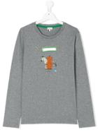 Paul Smith Junior 'car Wash' Print T-shirt - Grey