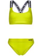 Diesel Logo Bikini Set - Yellow