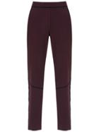 Mara Mac Formal Panelled Trousers - Red