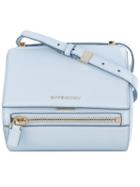 Givenchy - Givenchy Bb05256006 453-baby Blue Leather/fur/exotic Skins->calf Leather - Women - Calf Leather - One Size, Calf Leather
