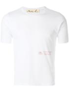 Martine Rose Rose Print Detail T-shirt - White