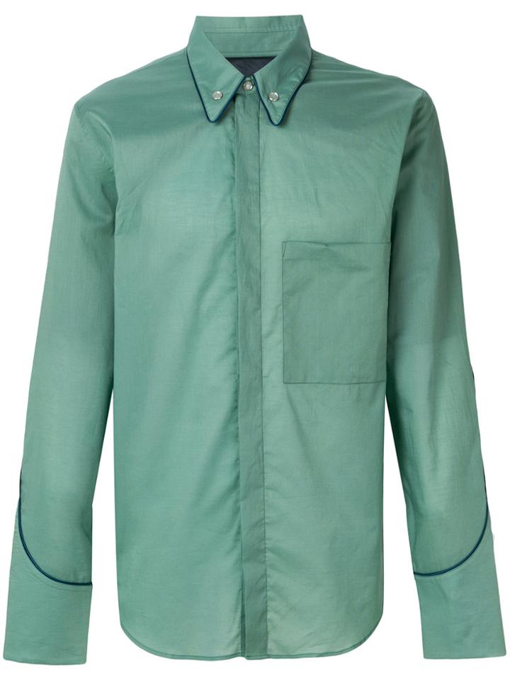 Golden Goose Deluxe Brand Casual Pocket Shirt - Green