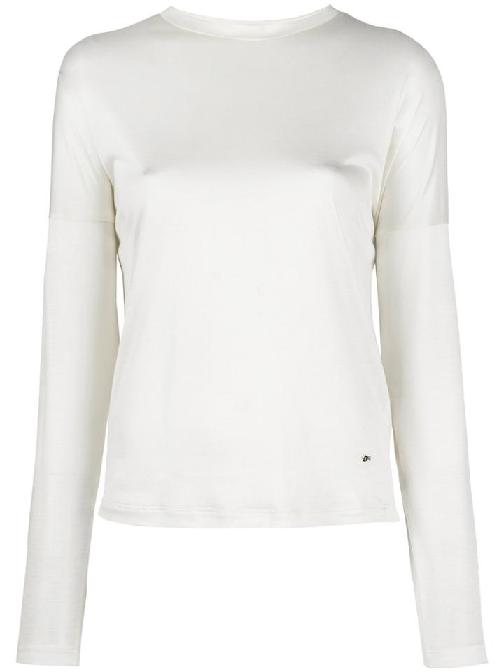 Dsquared2 Classic Fitted Sweater - White