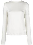 Dsquared2 Classic Fitted Sweater - White
