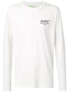 Long Sleeve T-shirt - Men - Cotton - M, White, Cotton, Off-white