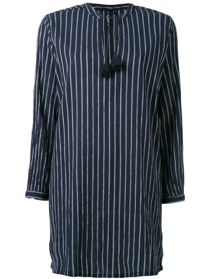 Woolrich Striped Shirt Dress, Women's, Size: Medium, Blue, Cotton
