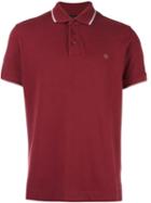Z Zegna Short Sleeve Polo Shirt, Men's, Size: Medium, Red, Cotton