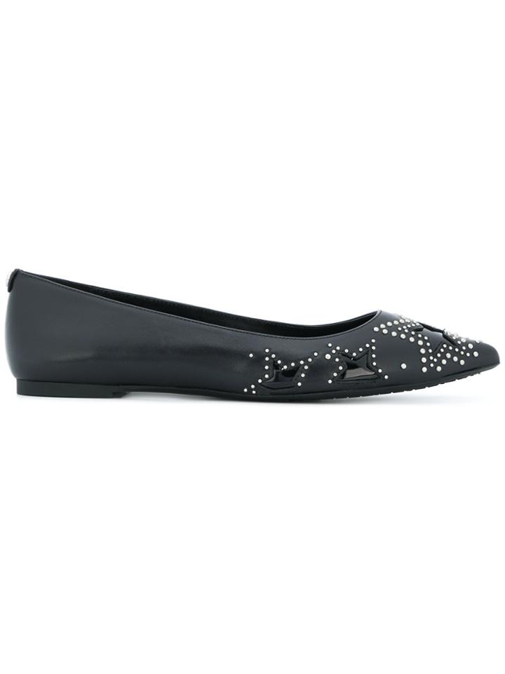 Michael Michael Kors Starry Night Ballerina Shoes - Black