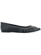 Michael Michael Kors Starry Night Ballerina Shoes - Black
