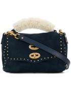 Zanellato Double Twist Lock Mini Bag - Blue