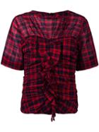 Isabel Marant Étoile - Walt Blouse - Women - Cotton/linen/flax - 36, Red, Cotton/linen/flax
