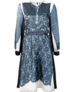 Marc Jacobs Trompe L'oeil Lace Print Dress