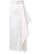 Solace 'kaya' Long Skirt, Women's, Size: 2, White, Polyester