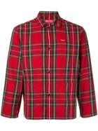 Supreme Tartan Flannel Shirt - Red