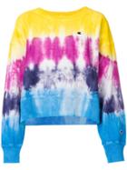 Champion Tie-dye Boxy Sweatshirt - Multicolour