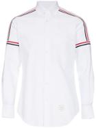 Thom Browne Tb Shrt Wht Strp Shldr - White