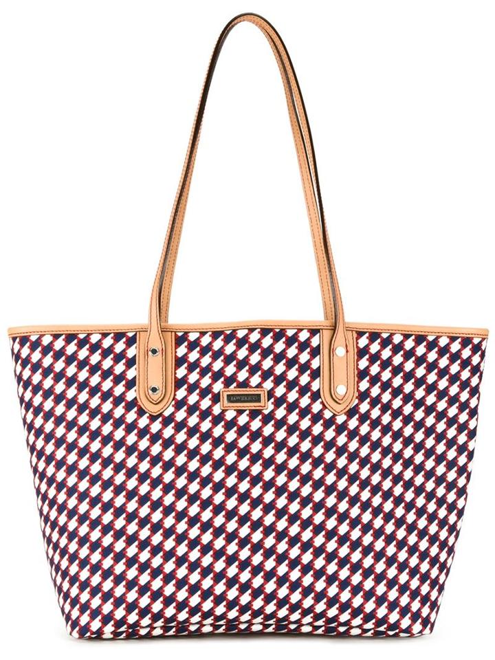 Loveless Geometric Print Shopper Tote