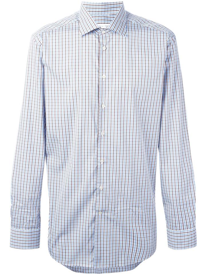 Alexander Mcqueen Pointed Collar Shirt - White