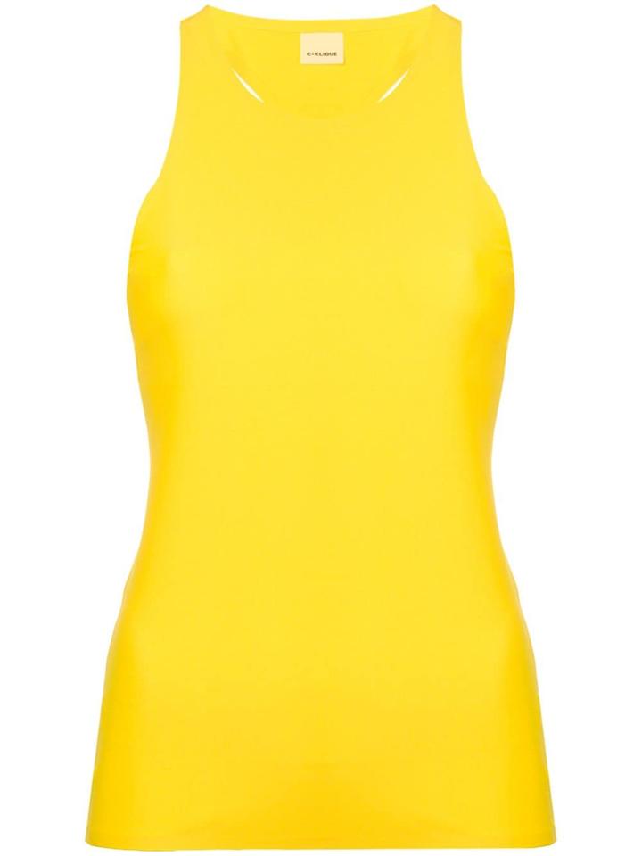 Pinko Tank Top - Yellow & Orange