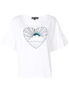 Markus Lupfer Heart Cloud Knitted Tee - White