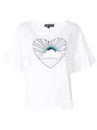 Markus Lupfer Heart Cloud Knitted Tee - White