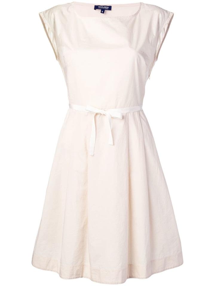 Woolrich Belted Short Dress - Neutrals