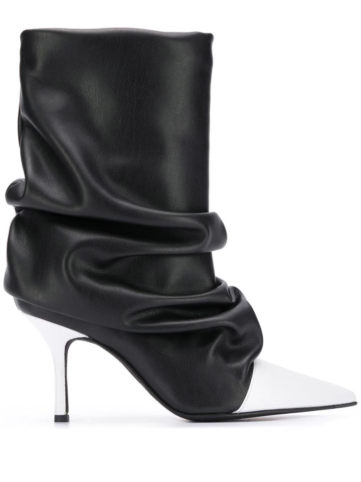 Marc Ellis Slouch Ankle Boots - Black