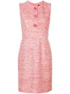 Paule Ka Short Sleeveless Dress - Red