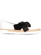 Tod's Bow Detail Slip-on Sneakers