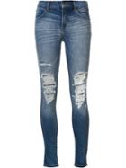 J Brand 'decoy Destruct' Jeans, Women's, Size: 25, Blue, Cotton/polyurethane