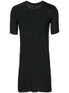 Rick Owens Long Line T-shirt - Black