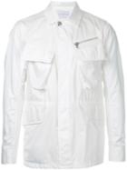 Estnation - Multi-pockets Shirt Jacket - Men - Cotton - S, White, Cotton