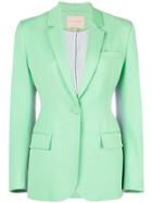 Roksanda Fitted Single-breasted Suit - Green