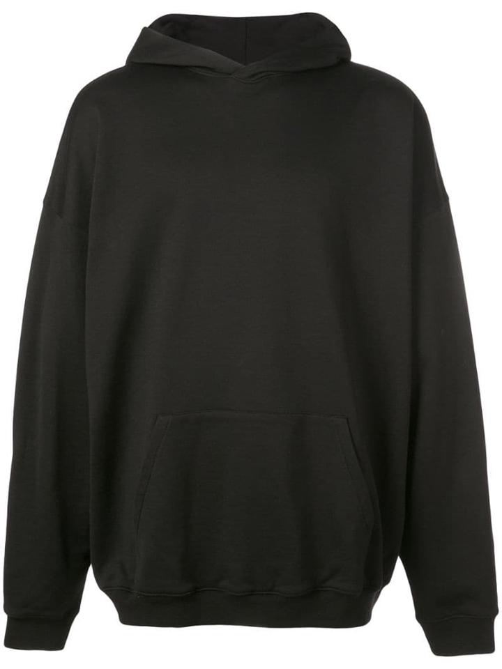 Ann Demeulemeester Printed Hoodie - Black