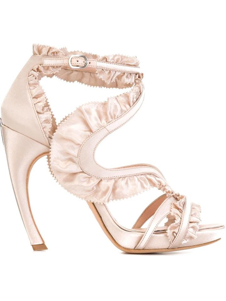 Alexander Mcqueen Frilled Sandals