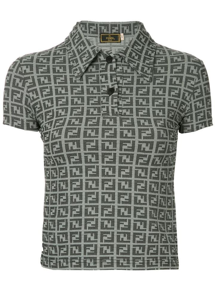 Fendi Pre-owned Short Sleeve Top - Grey