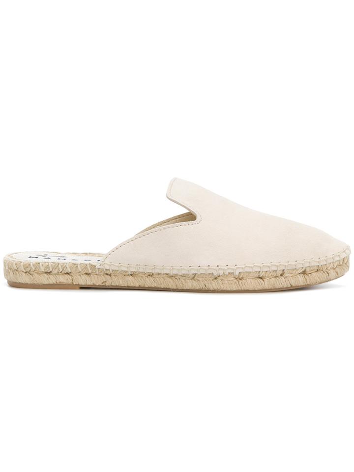 Manebi Espadrille Slippers - Nude & Neutrals